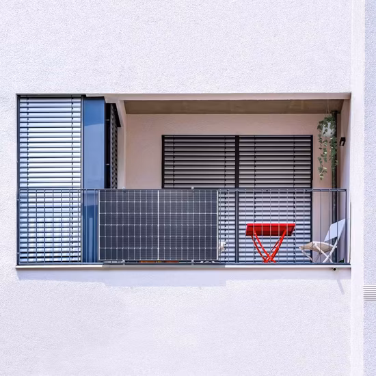 Germany Aluminum Solar Apartment Balcony Bracket Balcony PV Mounting System Balcony Solar Bracket