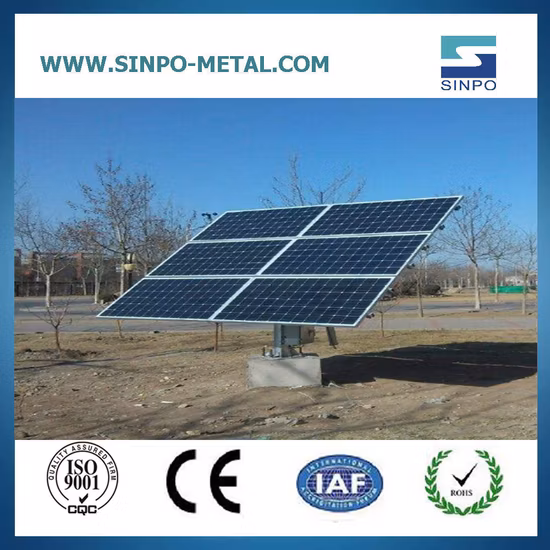 Advanced Technology 10kw Dual Axis/2 Axis Solar Tracker Mounting System